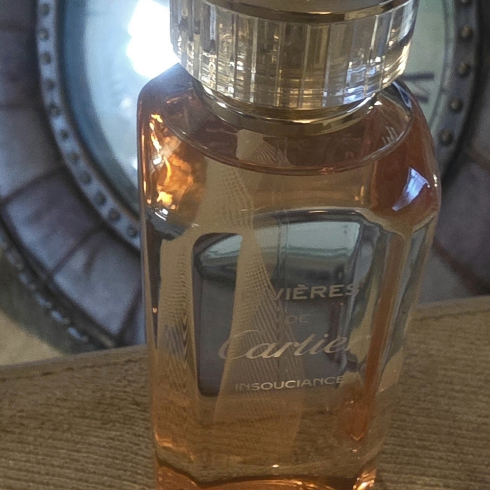 Rivieres De Cartier Parfum! New!  3.3 Oz. Captivating Scent! Without Box.